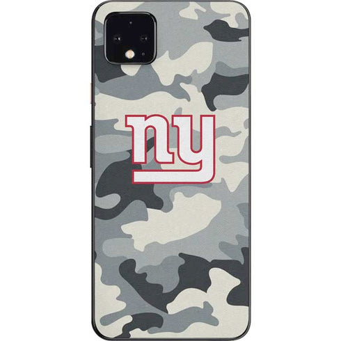 NFL New York Giants Camo Google Pixel 4 XL Skin